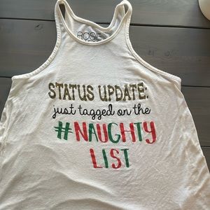 Women’s Christmas Tank Too
